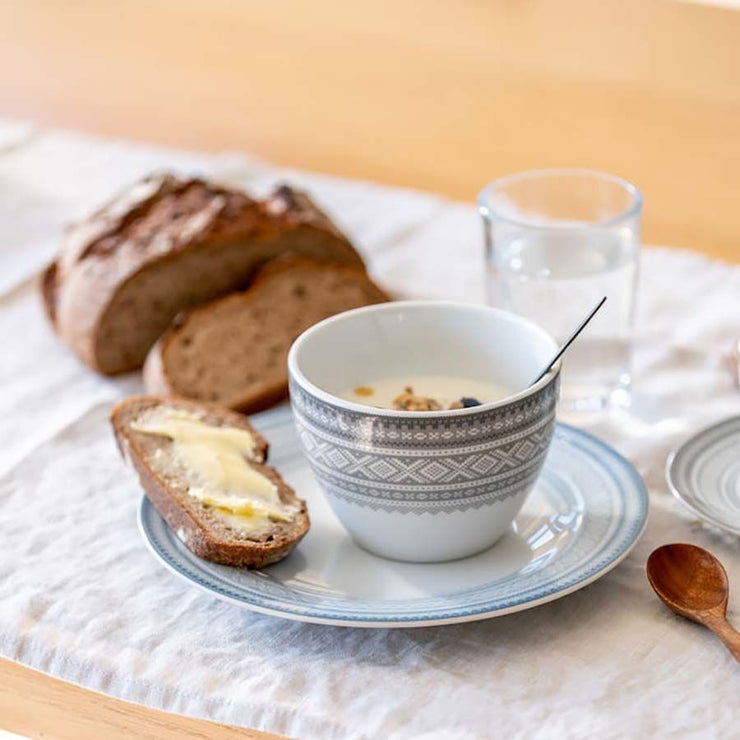 Marius café au lait kopp/skål, lys grå