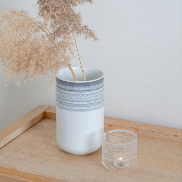 Marius vase grå